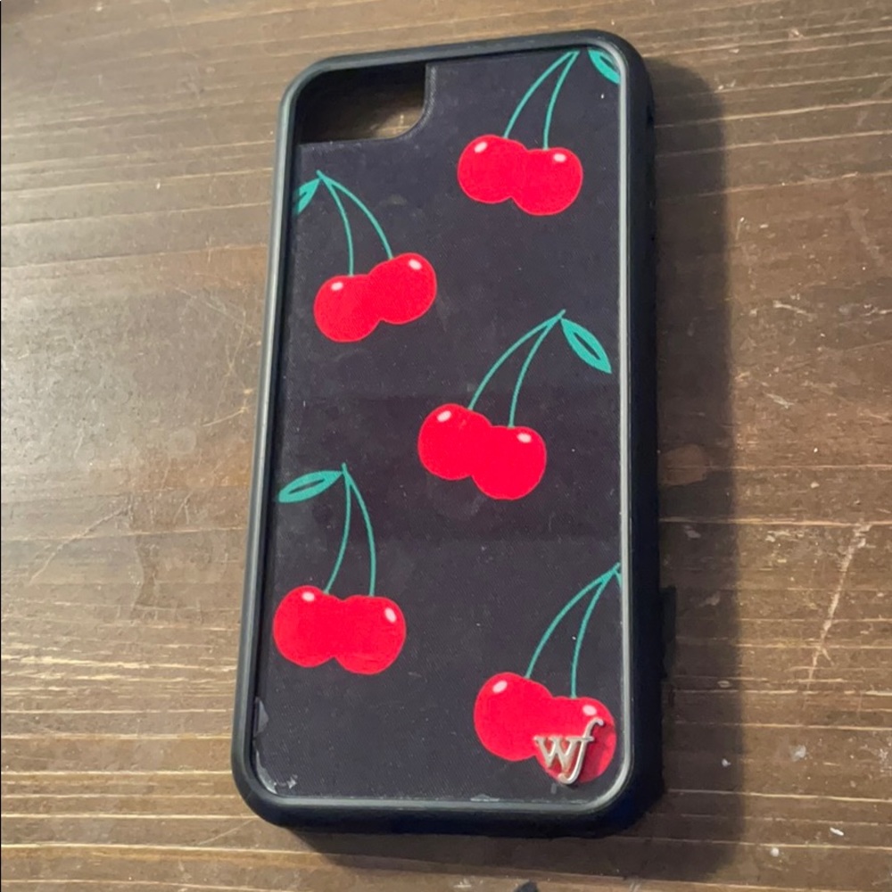 Cherry iPhone 6,7,8 wildflower case